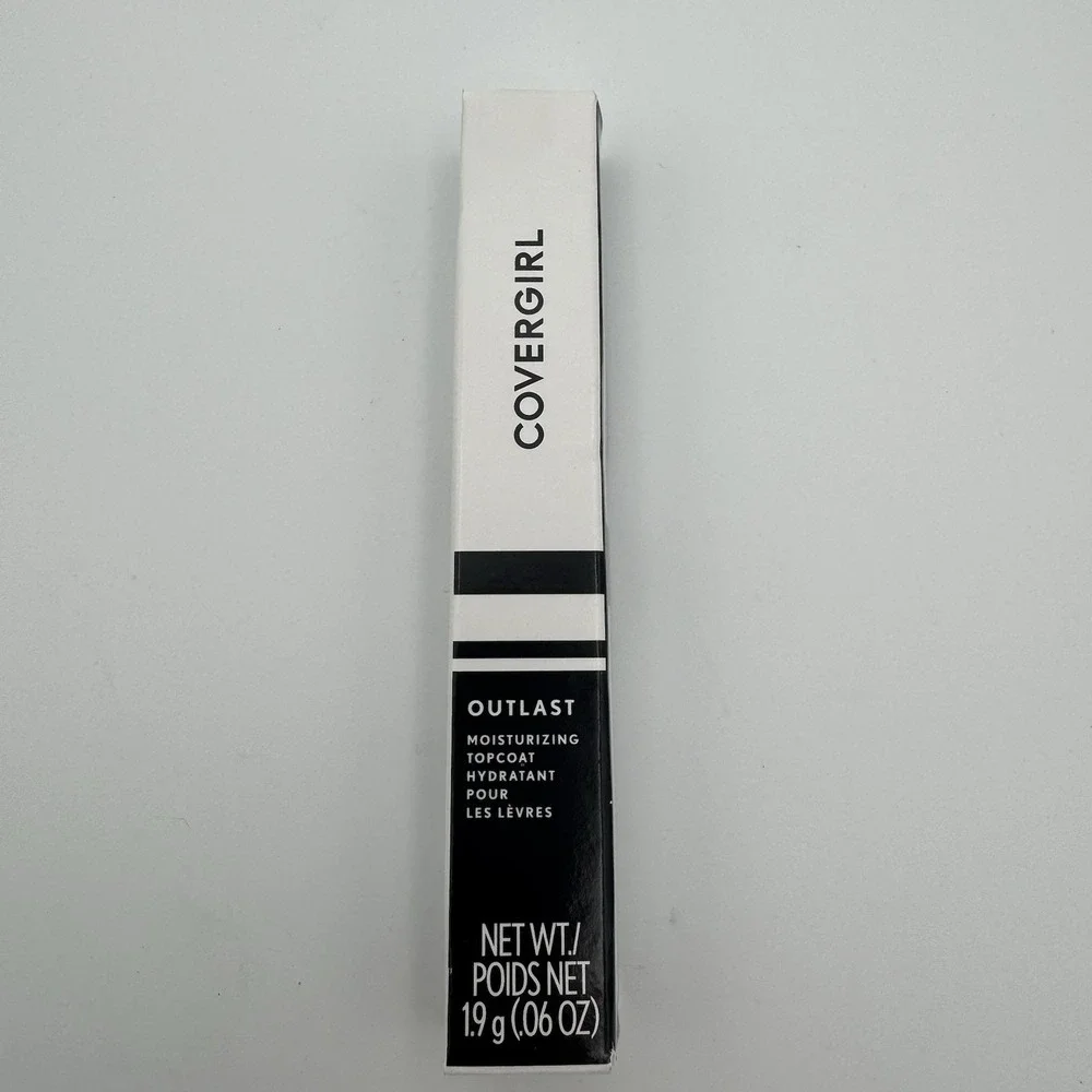 CoverGirl Outlast All-Day Lip‎ Moisturizing Topcoat CLEAR 0.06OZ New Sealed Box